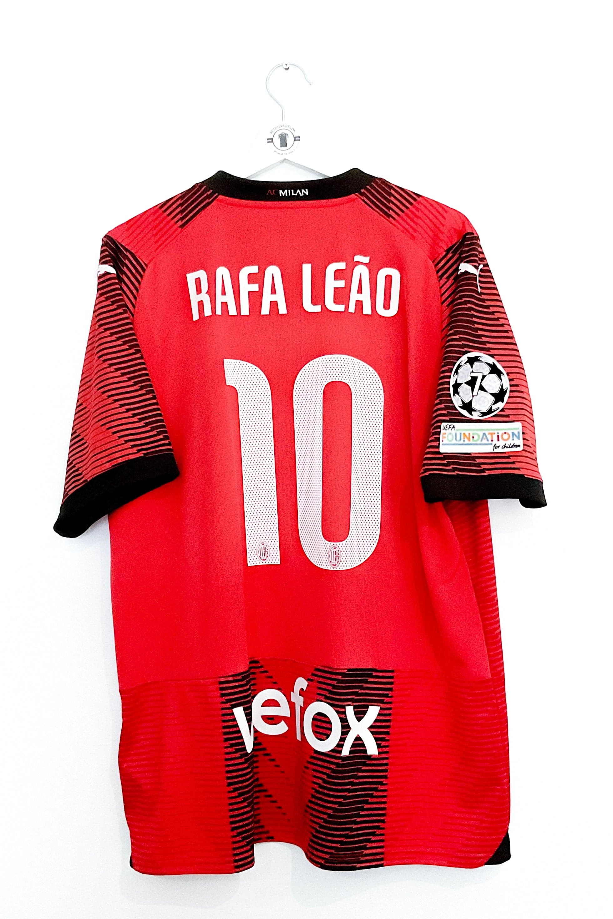 AC Milan 2023/2024 Hjemmebane Rafa Leao 10