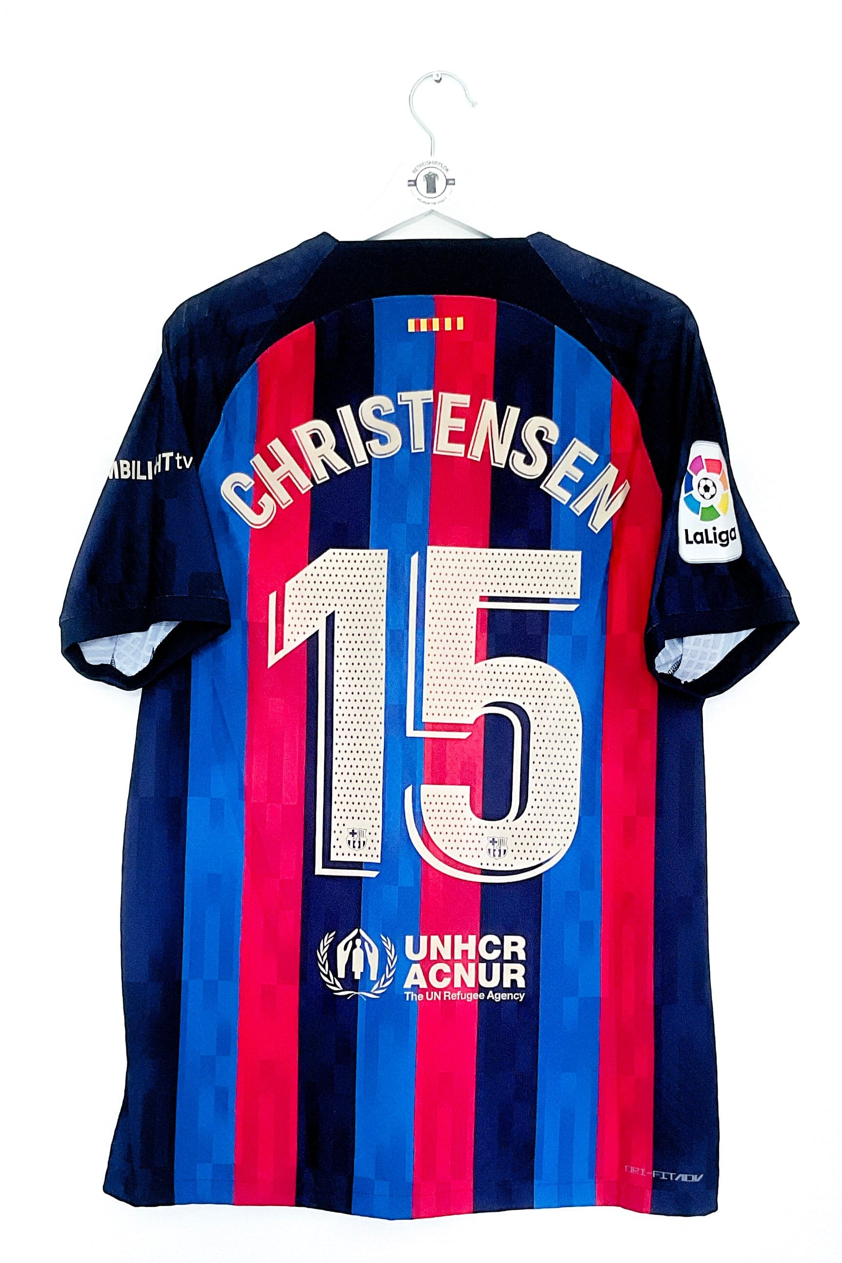 Barcelona 2022/2023 Hjemmebane Christensen 15 Authentic