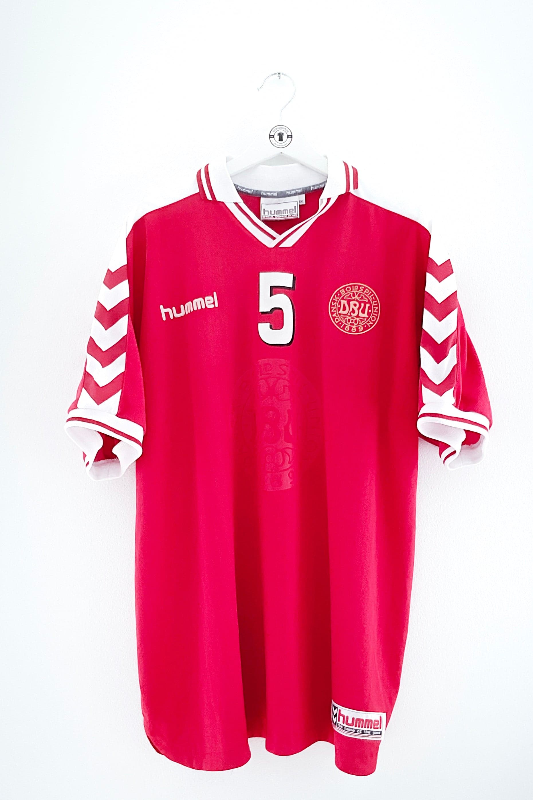 Danmark 1998 Hjemmebane 5 Match Issued