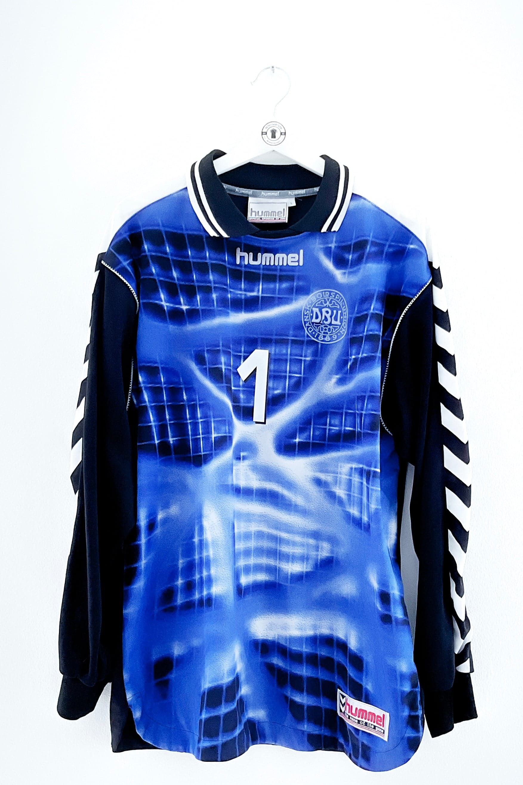 Danmark 1998 Målmandstrøje Schmeichel 1