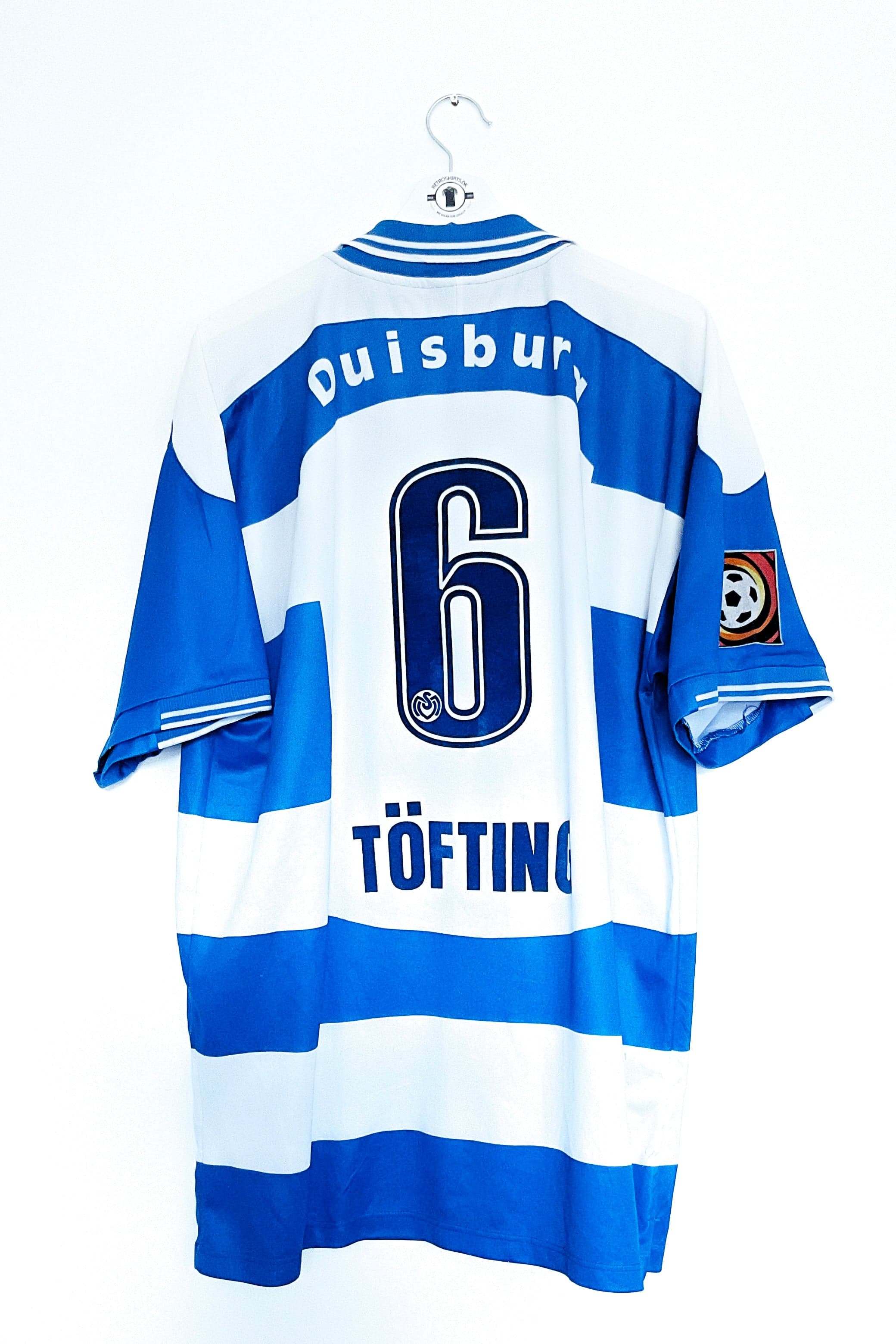 Duisburg 1999/2000 Hjemmebane Tøfting 6 Matchworn