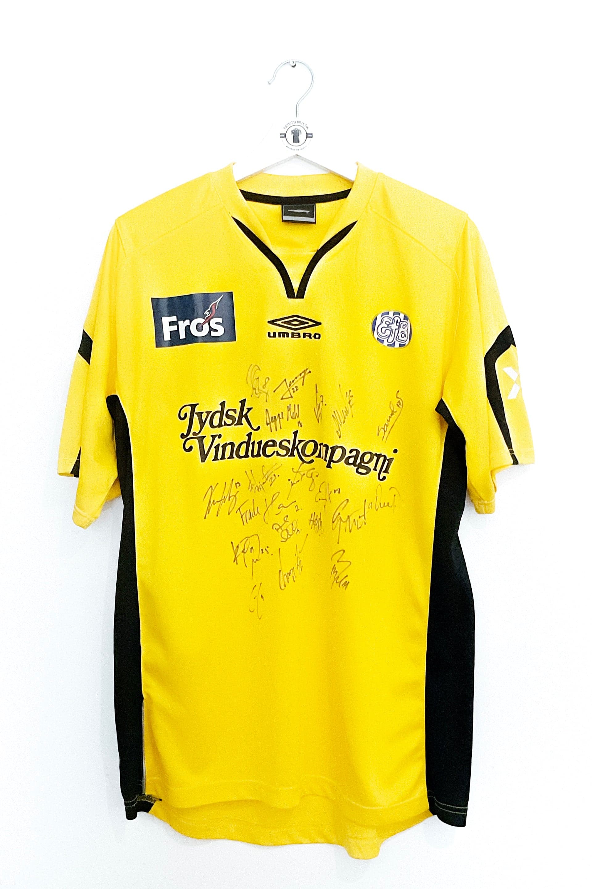 Esbjerg 2005/2006 Udebane Løvenkrands 7 Autografer