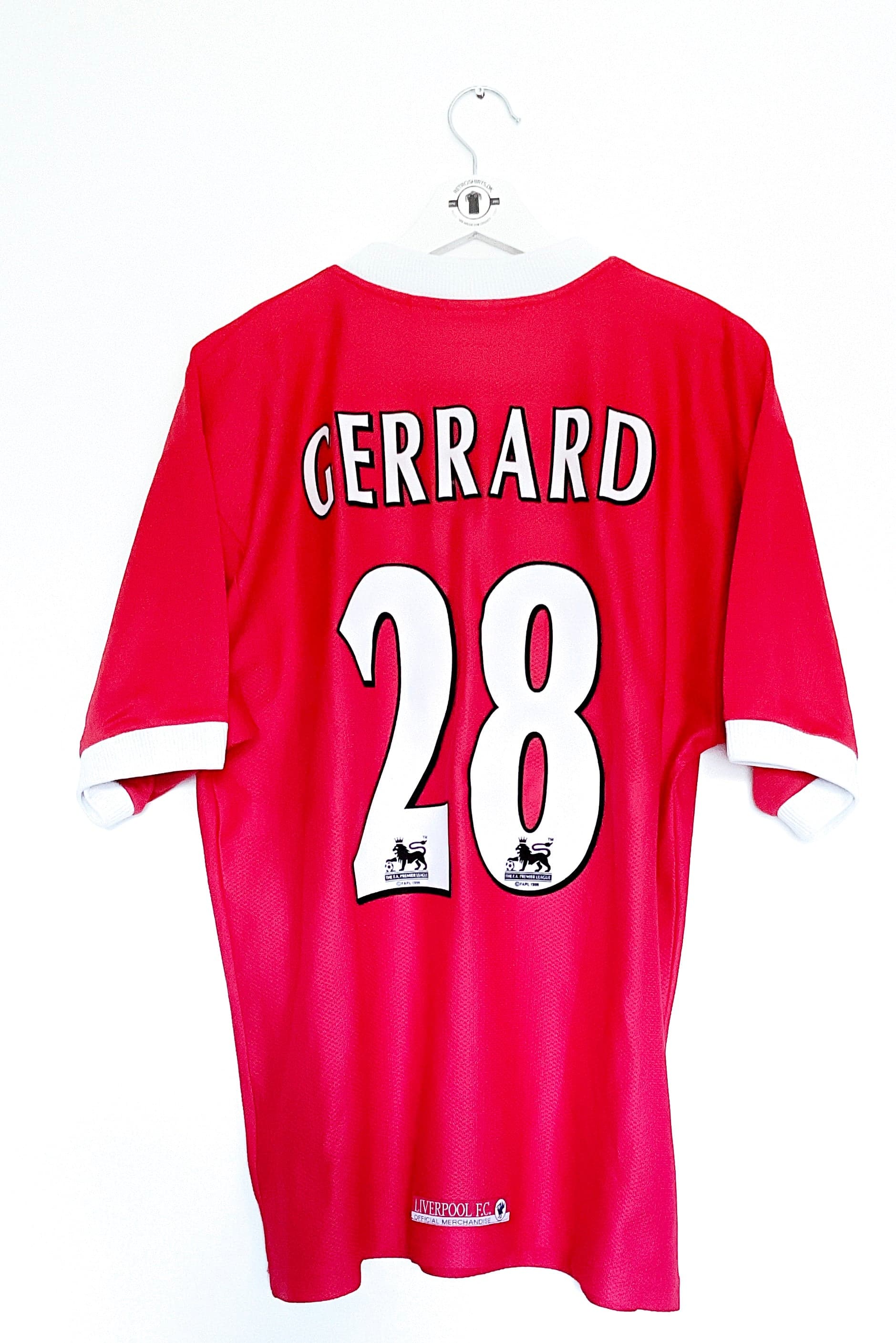 Liverpool 1998/2000 Hjemmebane Gerrard 28