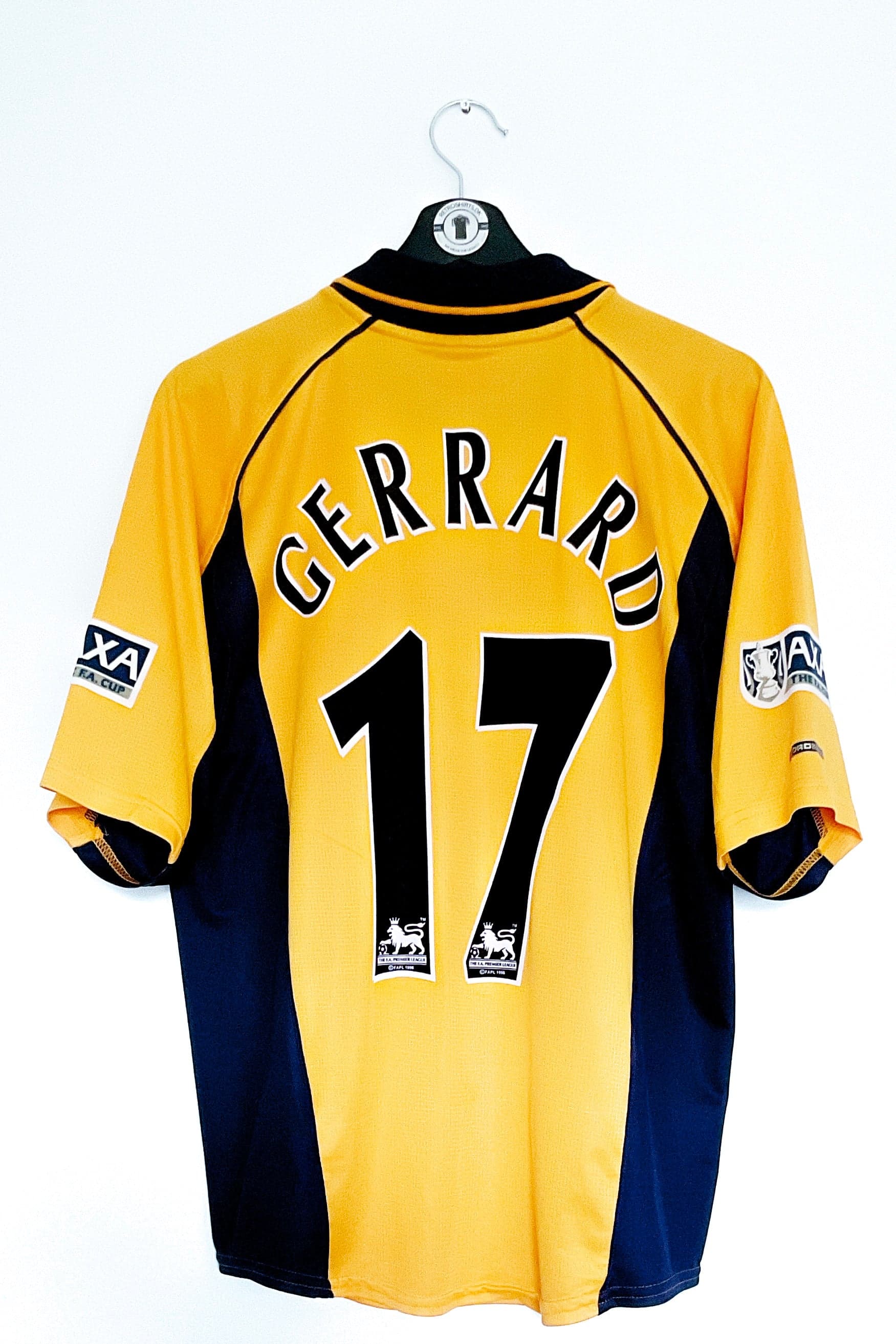 Liverpool 2000/2002 Udebane Gerrard 17
