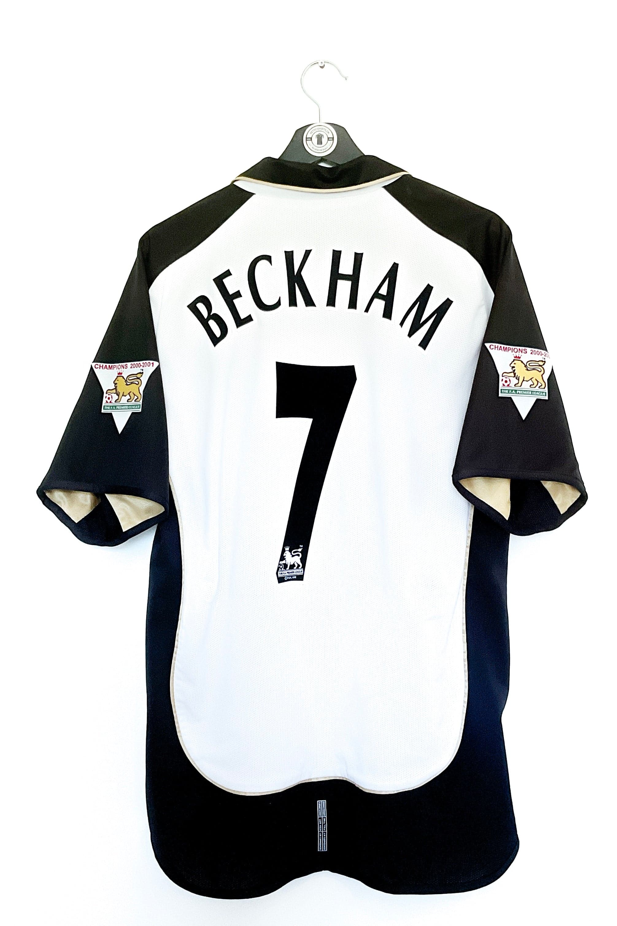 Manchester United 2001/2002 Udebane Beckham 7 Reversible