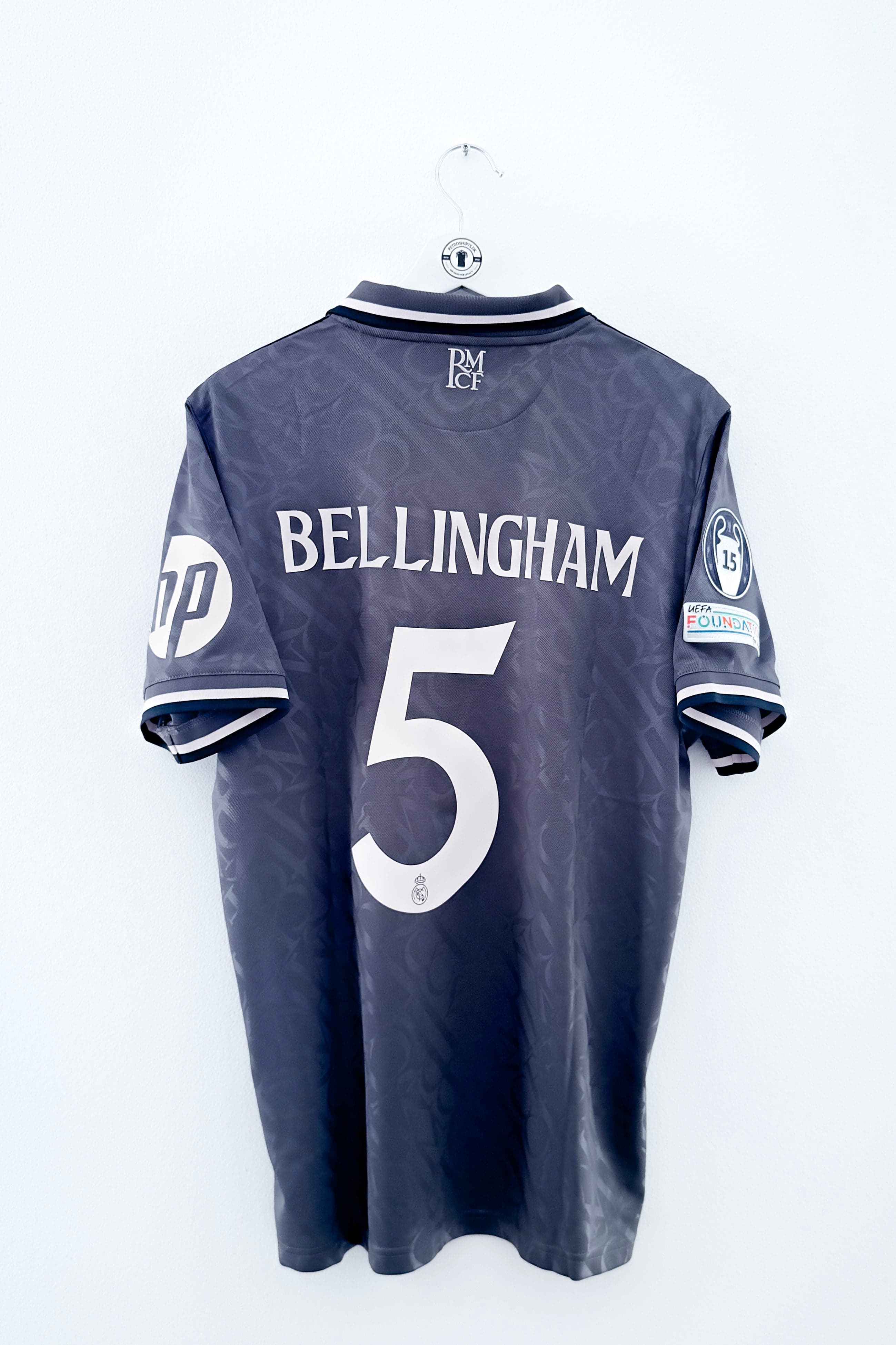 Real Madrid 2024/2025 3.Trøje Bellingham 5 Large